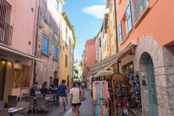 Collioure Frankreich Juli 2020 Schöner Herbsttag Der Touristenstadt Collioure Okzitanien — Stockfoto