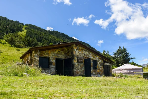 Grandvalira Tarter 2020 Julio Refugio Andorra Refugi Riba Escorjada Tarter — Foto de Stock