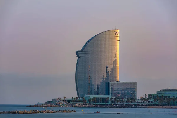 Barcelona Spain Temmuz 2020 Mimar Ricardo Bofill Tarafından Tasarlanan Hotel — Stok fotoğraf