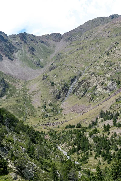 Montaña Andorra Pirineos Massana Refugi Coma Pedrosa Andorra — Foto de Stock