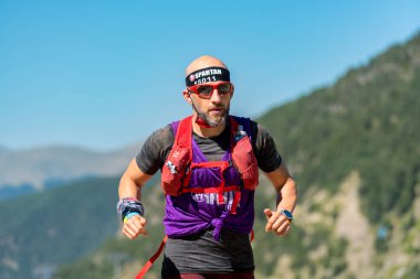 Kamp, Andorra: 2020 Eylül 05: 2020 Sparta Yarış Engelli Yarışı 'na katılan yarışmacılar, Andorra' da, Eylül 05, 2020.