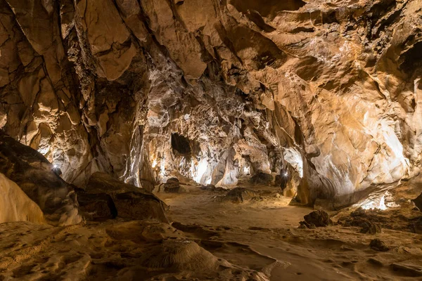 Beautiful Cave Rock Formations France Ariege Tarascon Sur Ariege Cave — Stock Photo, Image