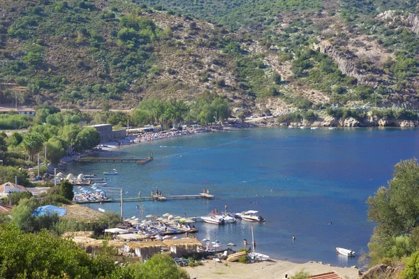 Schöne Sommerszene Auf Der Insel Chios — Stockfoto