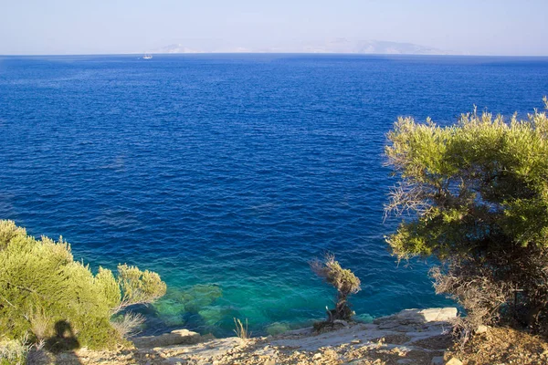 Belle Scène Été Datca Turquie — Photo