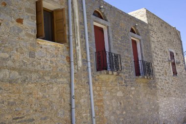 Sakız Adası'ndaki Mesta Köyü, Yunanistan