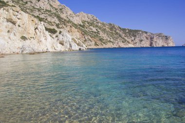 Sakız Adası'nda güzel yaz sahnesi, Yunanistan