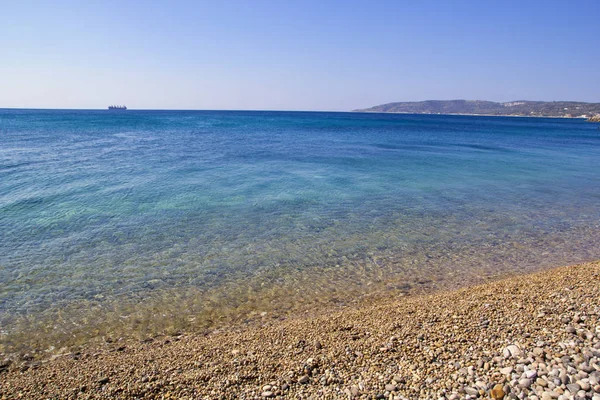 Sakız Adası'nda güzel yaz sahnesi, Yunanistan