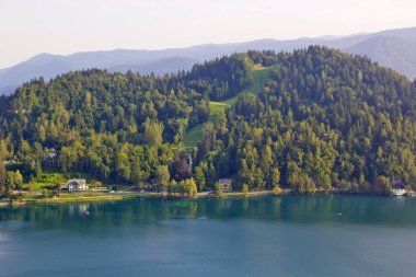 Gölde güzel manzara kanadı