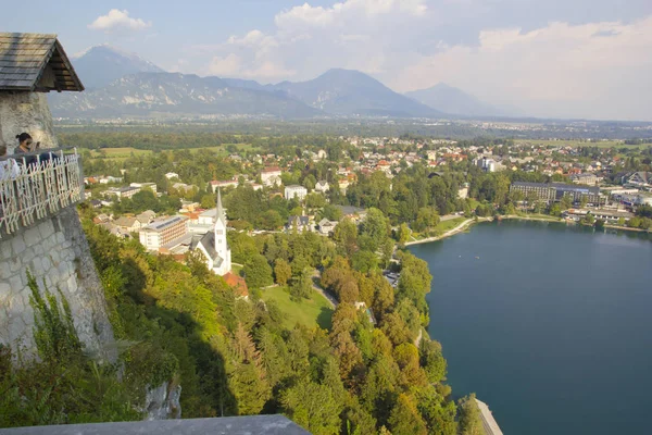 Krásný Výhled Jezero — Stock fotografie