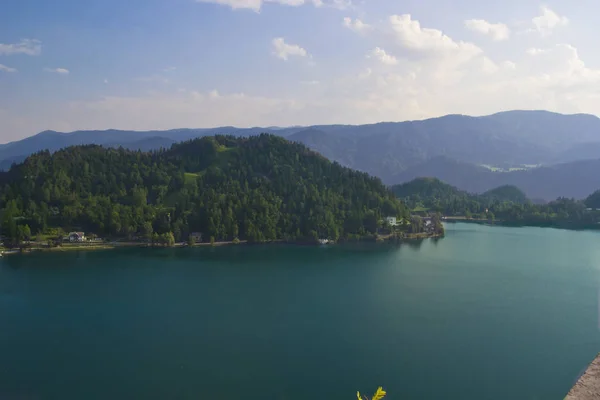 Belle Scène Dans Lac Saigné Slovénie — Photo