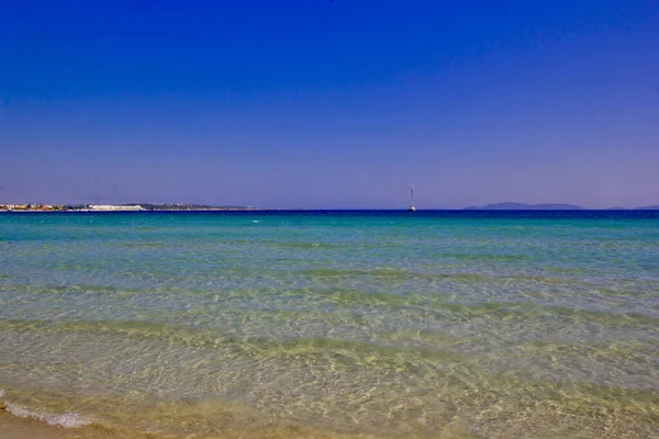 Playa Mar Azul Turquesa —  Fotos de Stock