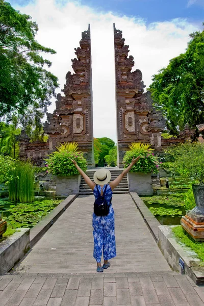 Mooie Vrouw Bali Eiland Indonesië — Stockfoto