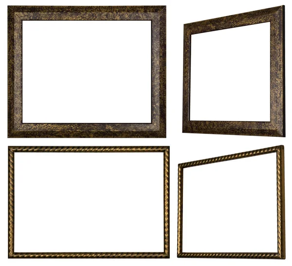 Twee Frames Voor Foto Met Twee Verschillende Weergaven Elke Gefotografeerd — Stockfoto