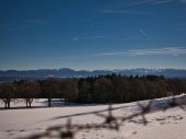 Winterpanorama am Starnberger See