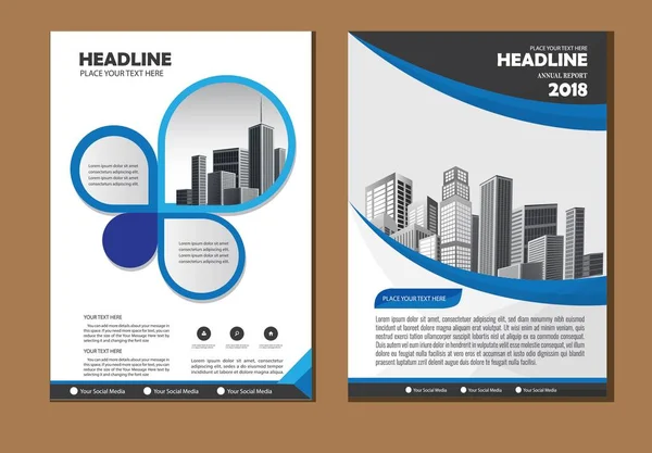 İş soyut vektör şablonu. Broşür tasarımı, modern tasarım, yıllık rapor, poster, renkli üçgenleri olan A4 broşürü, teknoloji, bilim ve ışık arka planlı geometrik şekiller.
