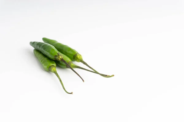 Green Bird Eye Chili Thai Chili Pepper Bird Chili Pepper — Foto de Stock