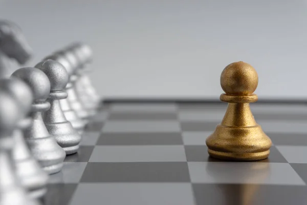 Chess Board Closeup Background Selective Focus Crop Fragment — Stock Photo, Image