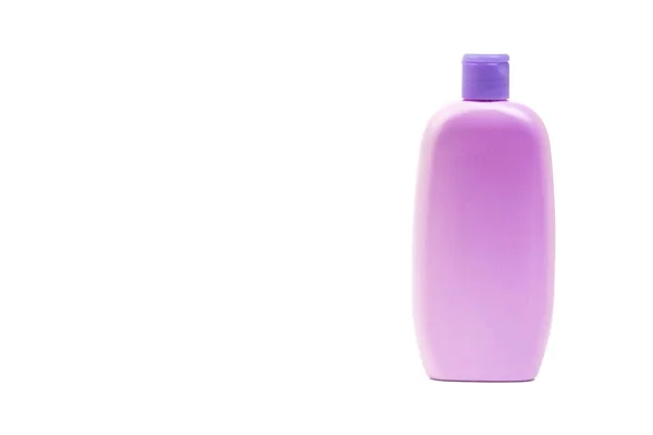 婴儿油或洗发水瓶隔离在白色背景 医疗保健和商业理念 — 图库照片