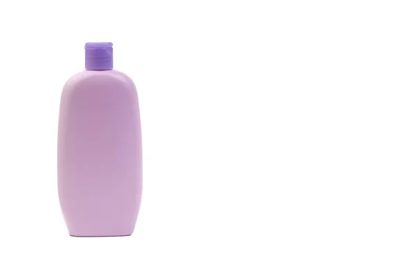 婴儿油或洗发水瓶隔离在白色背景 医疗保健和商业理念 — 图库照片
