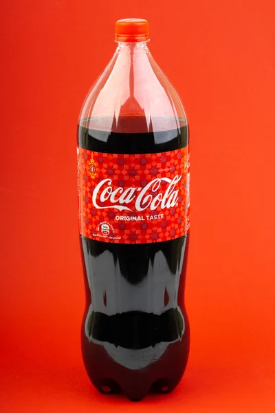Kuala Lumpur Malaysia March 2019 Coca Cola Lantern Edition Bottle — Stock Photo, Image