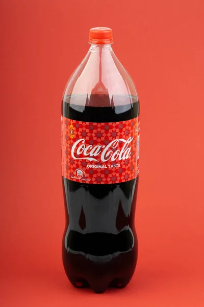 Kuala Lumpur Malaysia März 2019 Coca Cola Laterne Edition Flasche — Stockfoto