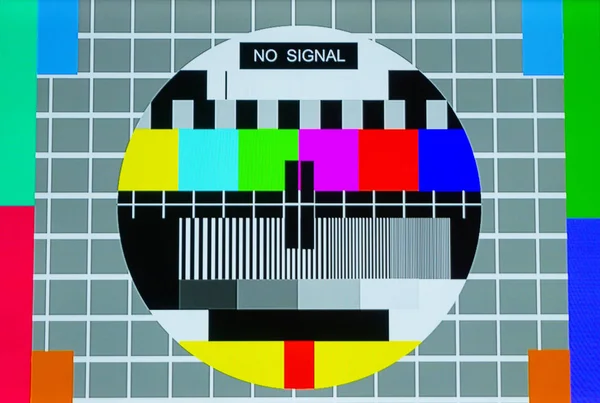 Sinyal ve Televizyon test ekranı yok