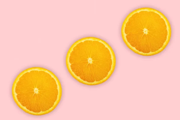 Plakken Oranje Roze Achtergrond Achtergrond Patroon Concept — Stockfoto