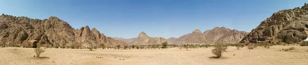 Blick Auf Die Wüste Bei Extremer Hitze Reisekonzept — Stockfoto