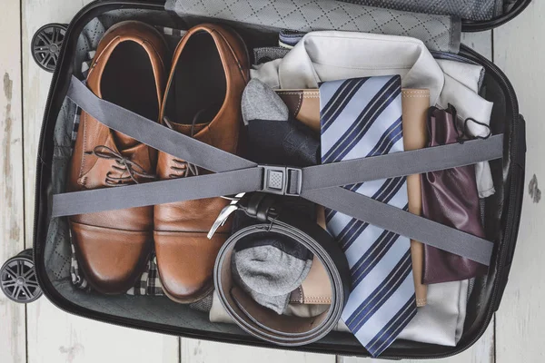 Luggage Full Cloths — Stock Photo, Image