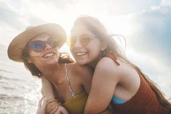 Beach summer holiday sea people concept