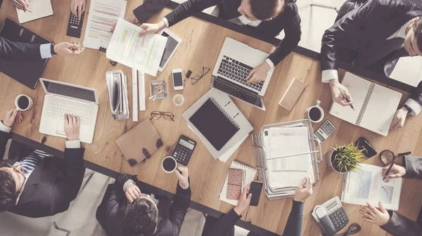 Gente Negocios Trabajando Oficina — Foto de Stock