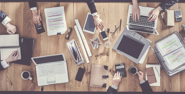 Gente Negocios Trabajando Oficina — Foto de Stock