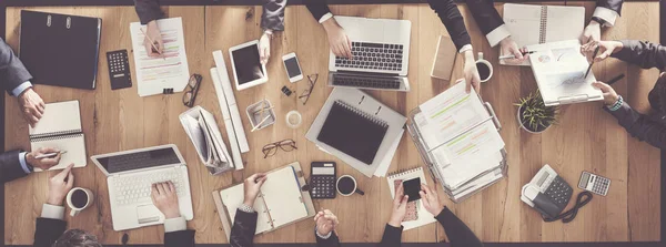 Gente Negocios Trabajando Oficina — Foto de Stock