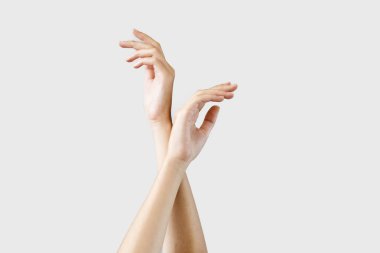 Kadın el görünümü kapatın