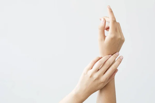 Woman Hands Close View — Stock Photo, Image