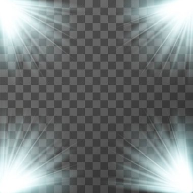 Vektör spot Ișık etkisi