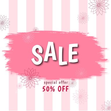 Şık afiş. İndirim teklif etmek fiyat etiketi