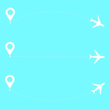 uçak seyahat kavramı .