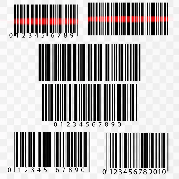 Изолированная Realistic Barcode — стоковый вектор