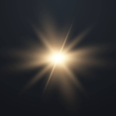 Parlayan ışık yıldızlar parıldıyor ile. 