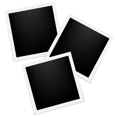 Vektör kare fotoğraf kolaj 
