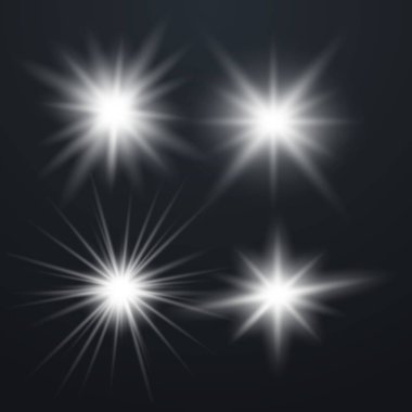 Parlayan ışık yıldız kümesi 