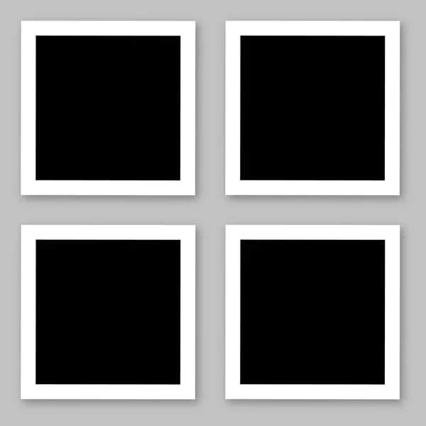 Vector frames fotocollage — Stockvector