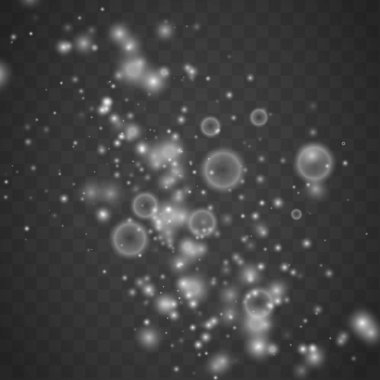 Parlak ışık efekti. 