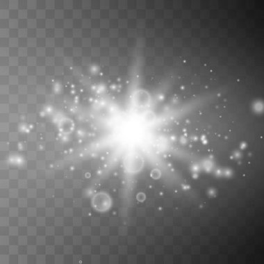 parlayan ışık efekti 