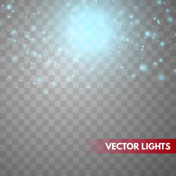 Glow light effect. — Stock Vector