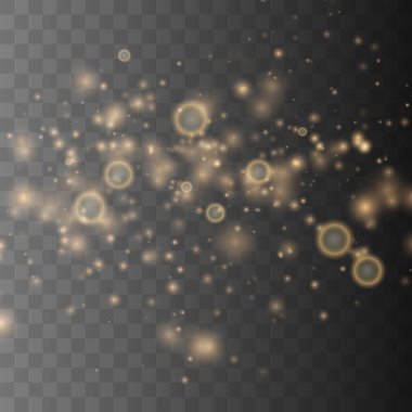 Parlak ışık efekti. 