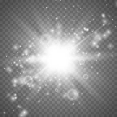 parlayan ışık efekti 