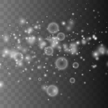 Parlak ışık efekti. 