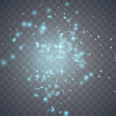 Parlak ışık efekti. 